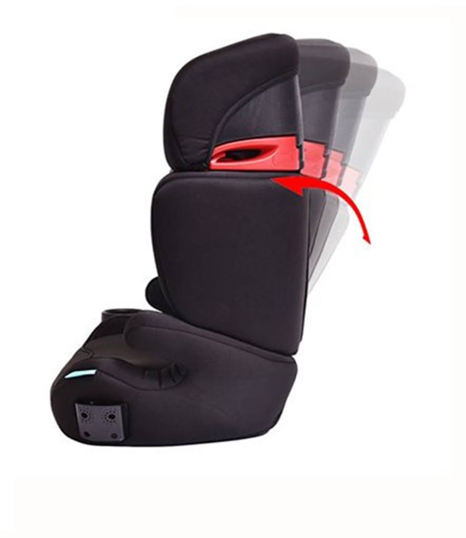 2-in-1 Adjustable Safety Booster Car Seat Black J5131