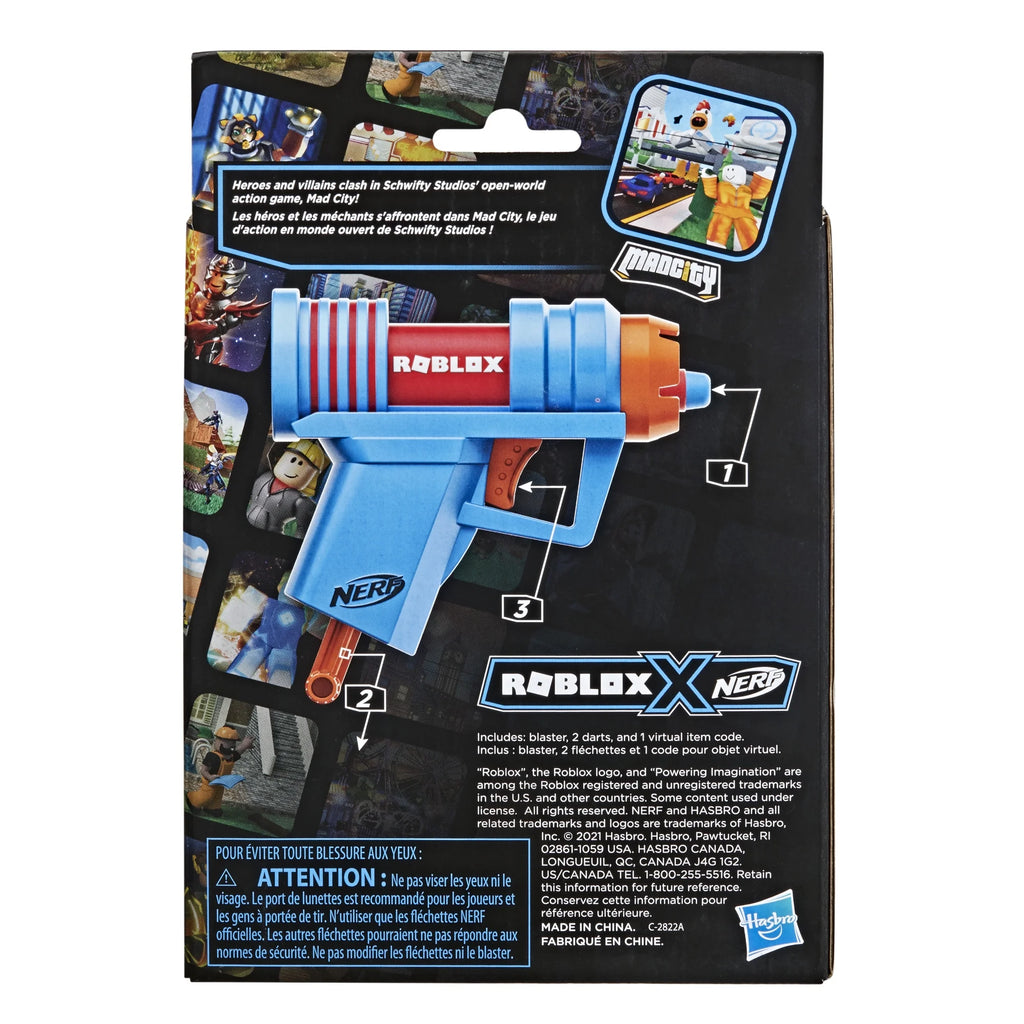 Plasma Ray Dart Blaster with 2 Nerf Darts B623973