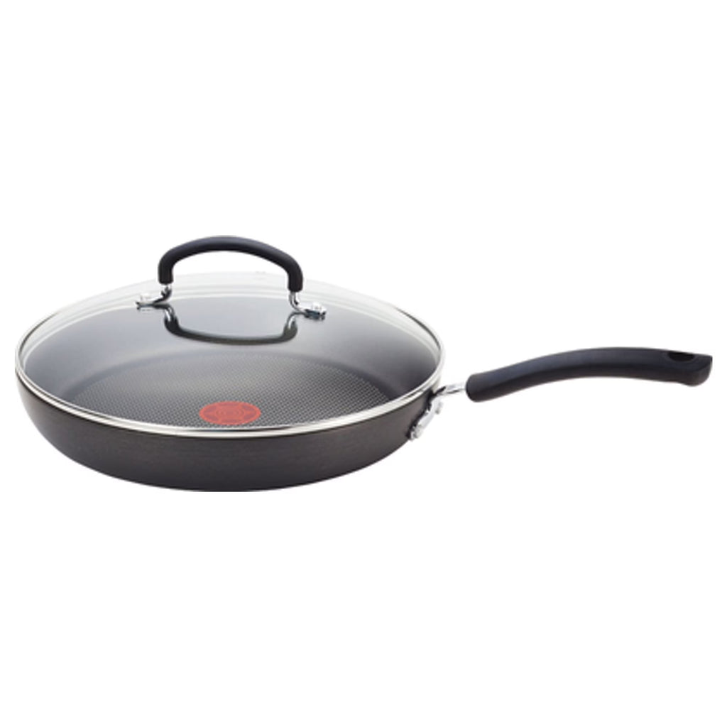 12 inch Hard Anodized Non-Stick Fry Pan with Lid E65118