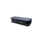 Locking Wall Mount Styling Station Barber Salon Equipment Black I466