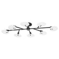 Semi Flush Mount 8-Light 48x22 Old Bronze Fixture A883098