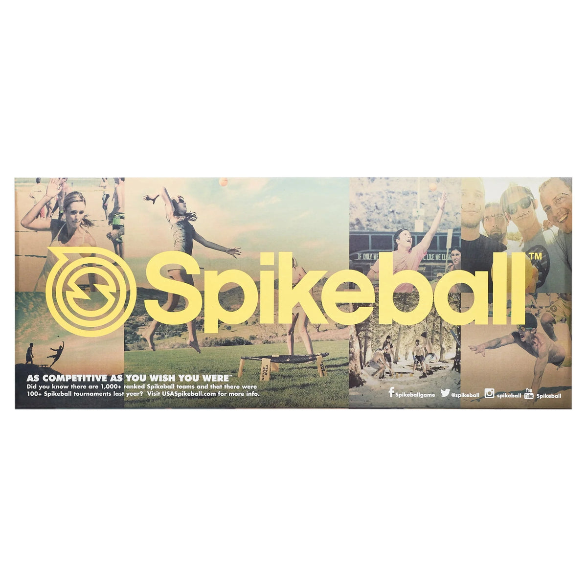Portable Foldable 3 Ball Kit with Adjustable Net O984546