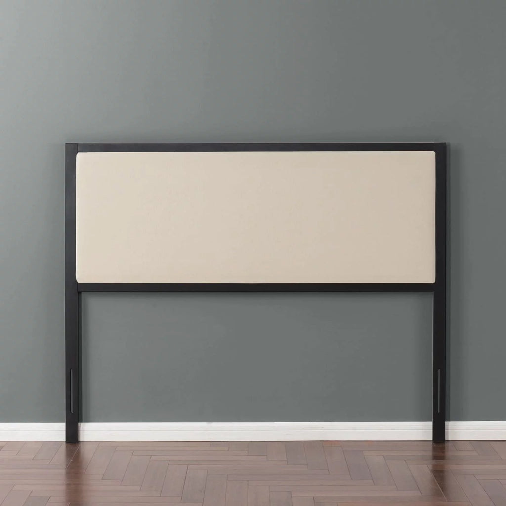 King Upholstered Metal Headboard T36040