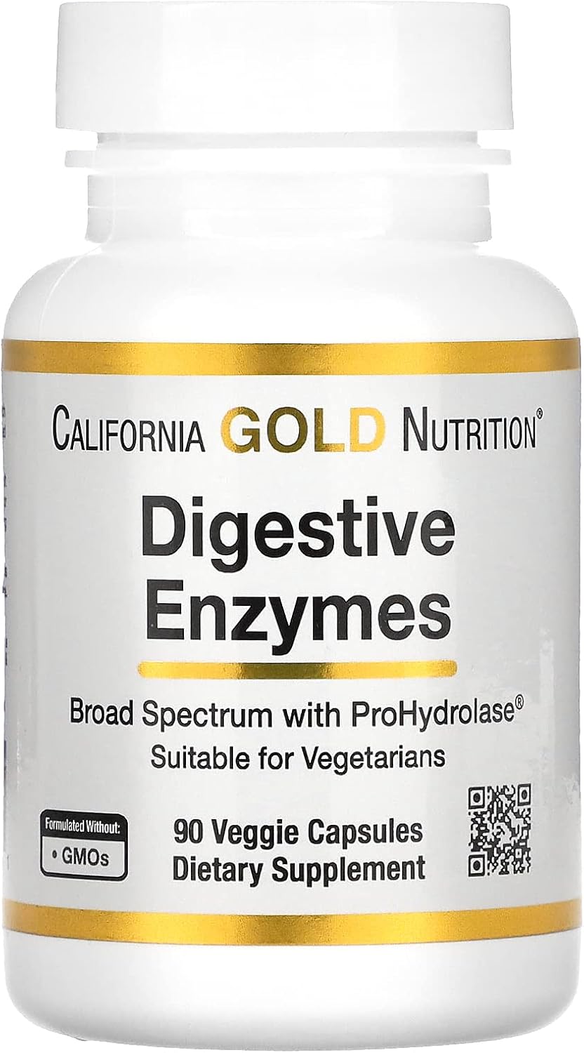 90 Veggie Capsules Digestive Enzymes C863787