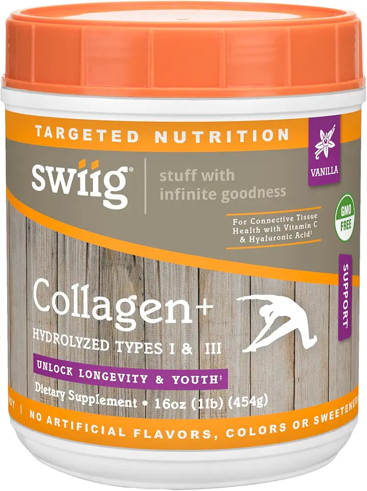Vanilla Collagen Protein Powder 1lb S253698