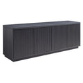 Black Grain Rectangular TV Stand U826