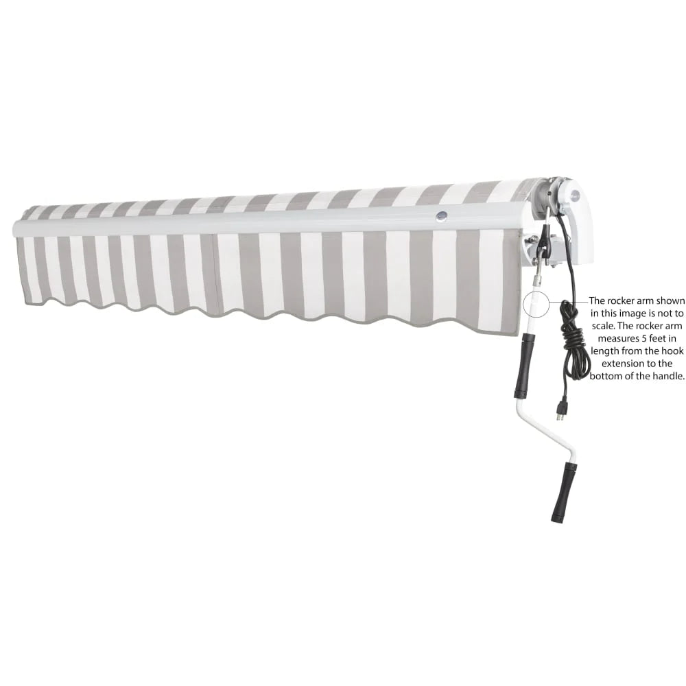 Motorized Retractable Awning with Remote G571942