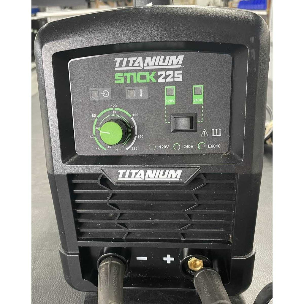 Titanium Stick 225 Inverter Welder with Electrode Holder R168135