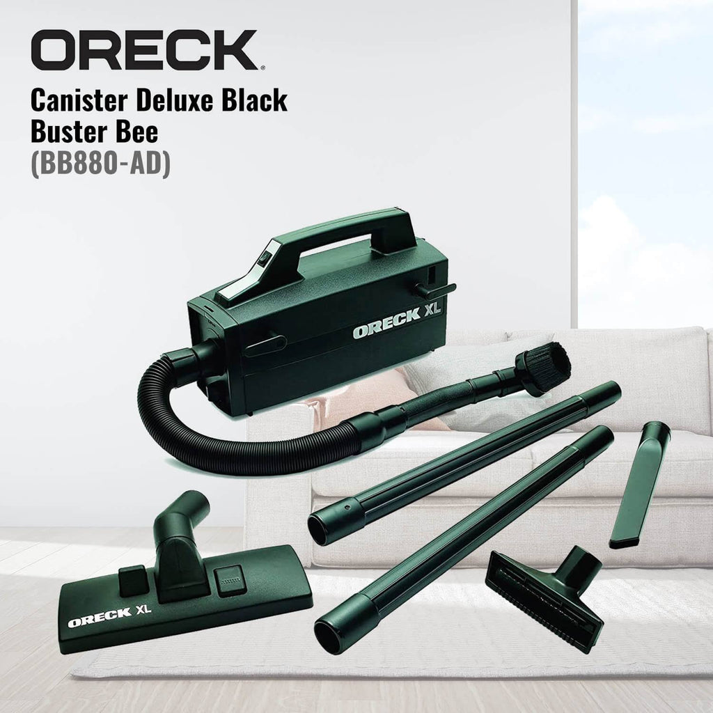 Compact Canister Vacuum Cleaner Black F876679