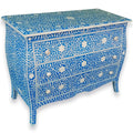 Blue 3 Drawer Dresser Z400