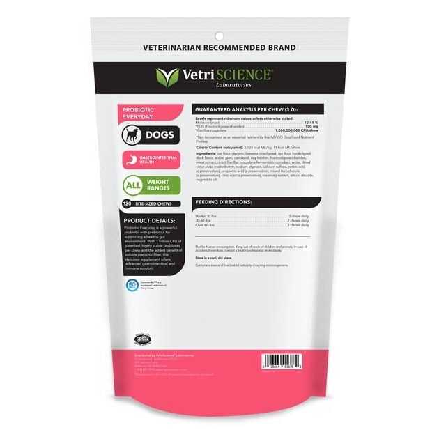Probiotic Everyday Chews for Dogs G271974