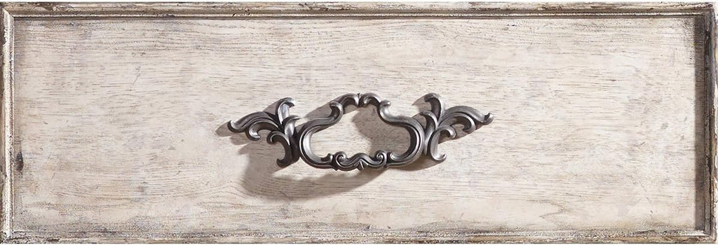 Distressed Vintage White 6 Drawer Dresser O2458
