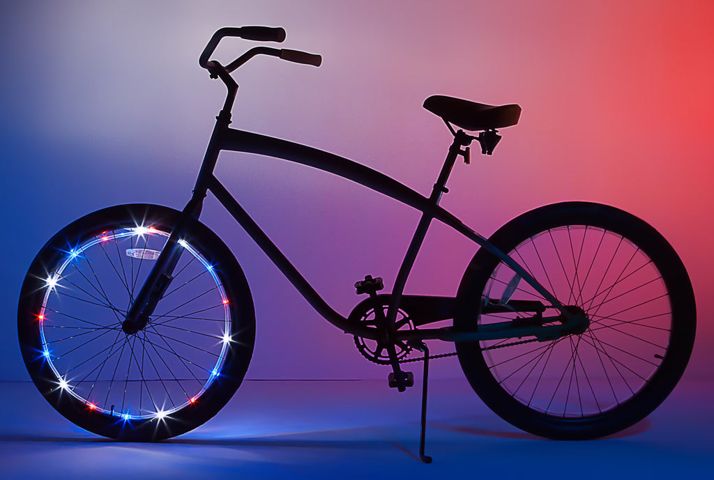 Patriotic LED Wheel Lights F1442