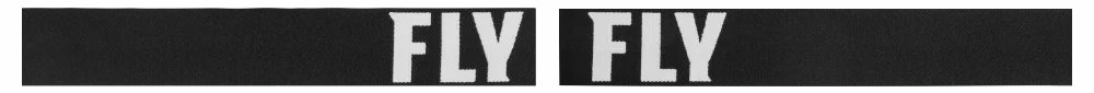 Black/White Goggles with Dark Smoke Lens E46649
