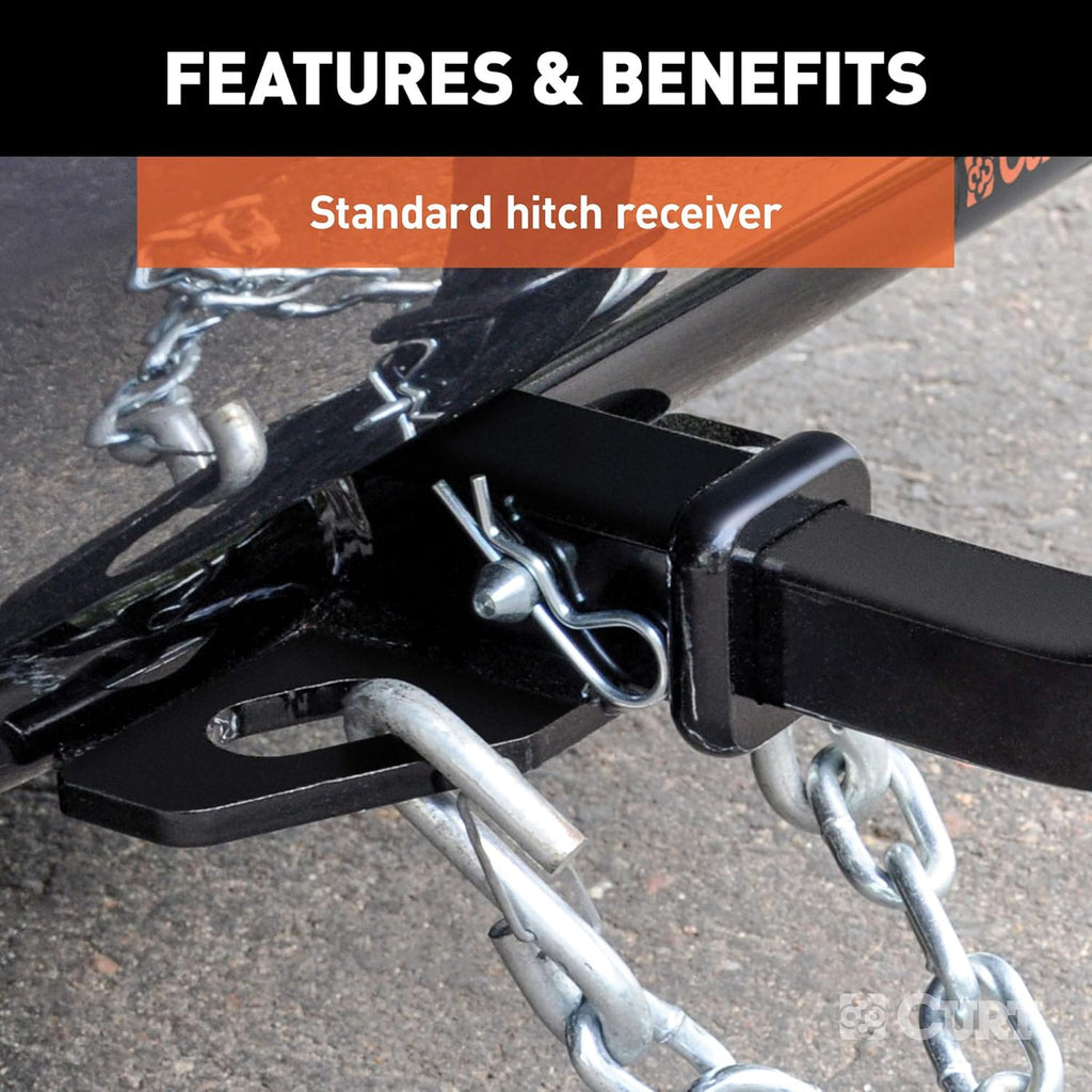 Class 2 Trailer Hitch with Ball Mount, 1-1/4-Inch Receiver L129184