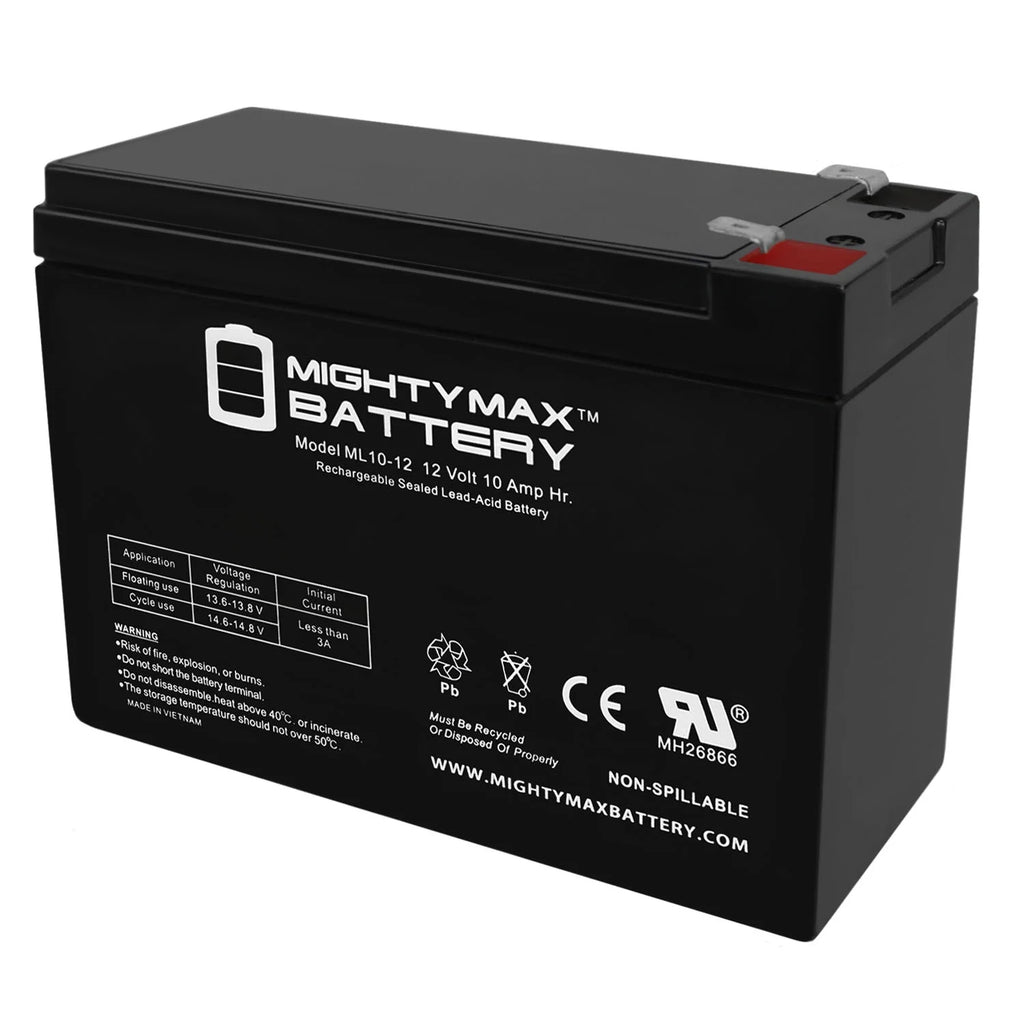12V 10AH Mountain Bike + 12V 1Amp Charger Z4538