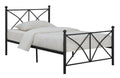 Full Platform Bed Black L333422