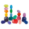 Kids Wooden Balancing Stone Stacking Building Block Toy B67858