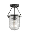 1 Light Semi Flush Old Bronze O217079