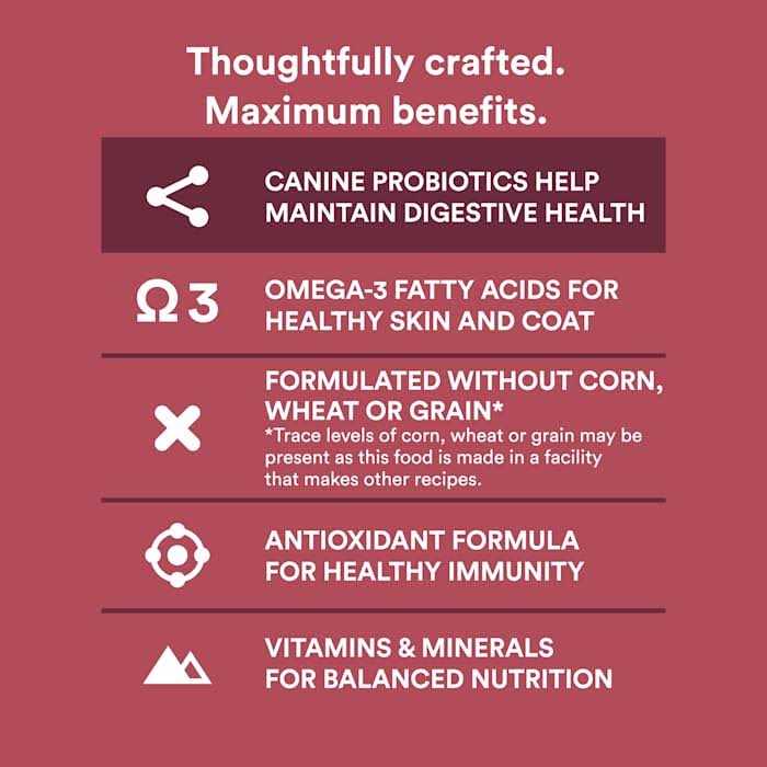 Grain Free Pork Beef & Lamb Recipe Dry Dog Food H1607