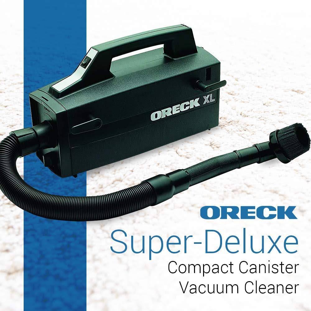 Compact Canister Vacuum Cleaner Black F876679
