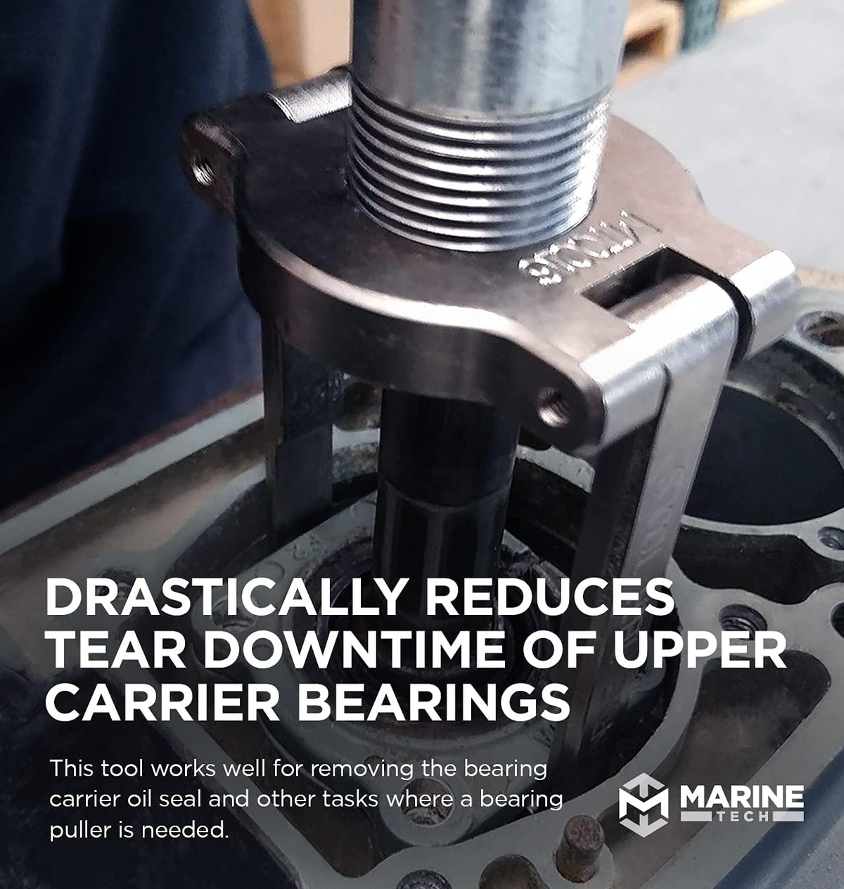 Upper Bearing Carrier Puller with Drive Shaft Collar Adapter S98549