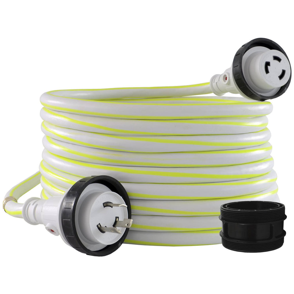 30 Amp Marine Shore Power Cordset with Light Indicator S457