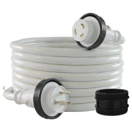 30 Amp Marine Shore Power Cordset with Light Indicator S457