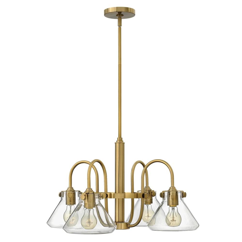 Clear Glass Chandelier O6344