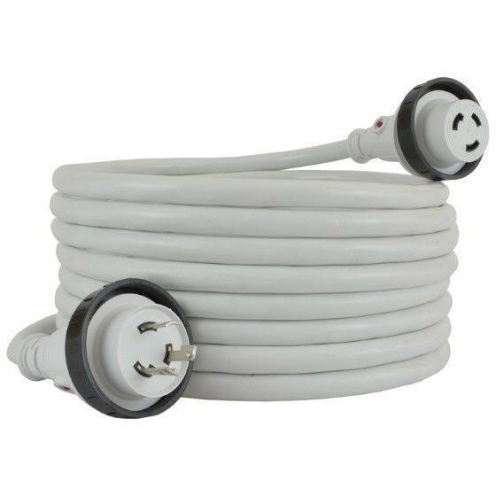 30 Amp Marine Shore Power Cordset with Light Indicator S457