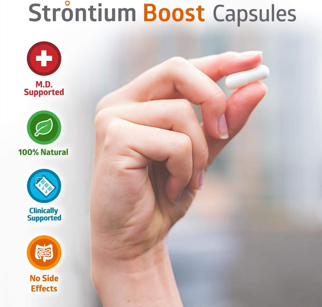 3 Bottles Strontium Citrate Supplement U21371