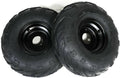 145/70-6 Tire with Rim Wheel for ATV Go Kart UTV Quad, Black Hub Q164811