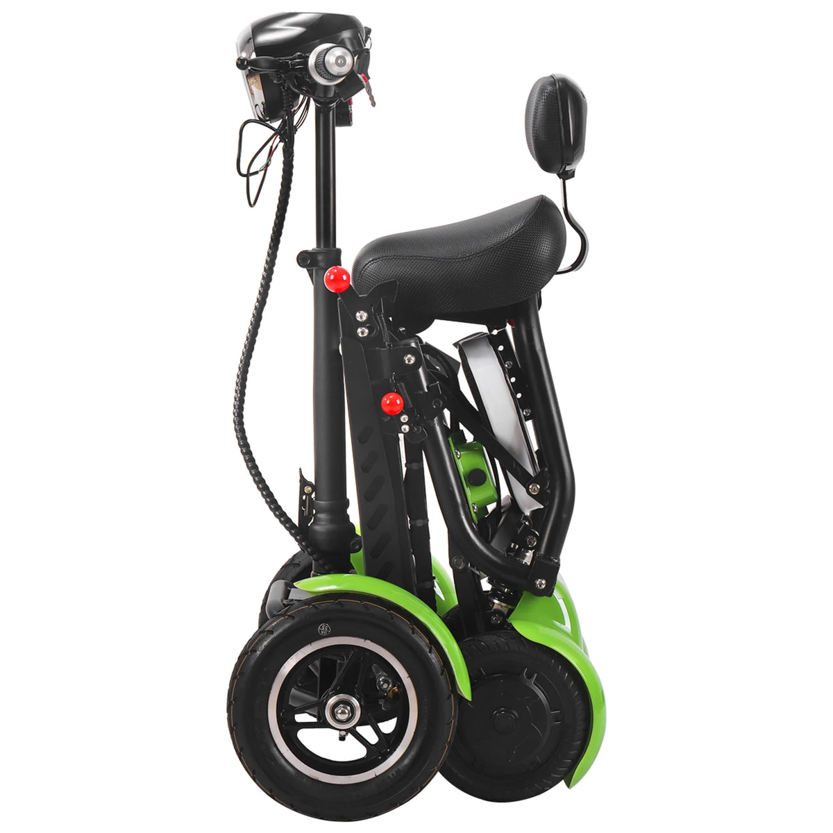 Blue 4 Wheel Foldable Electric Mobility Scooter E9979