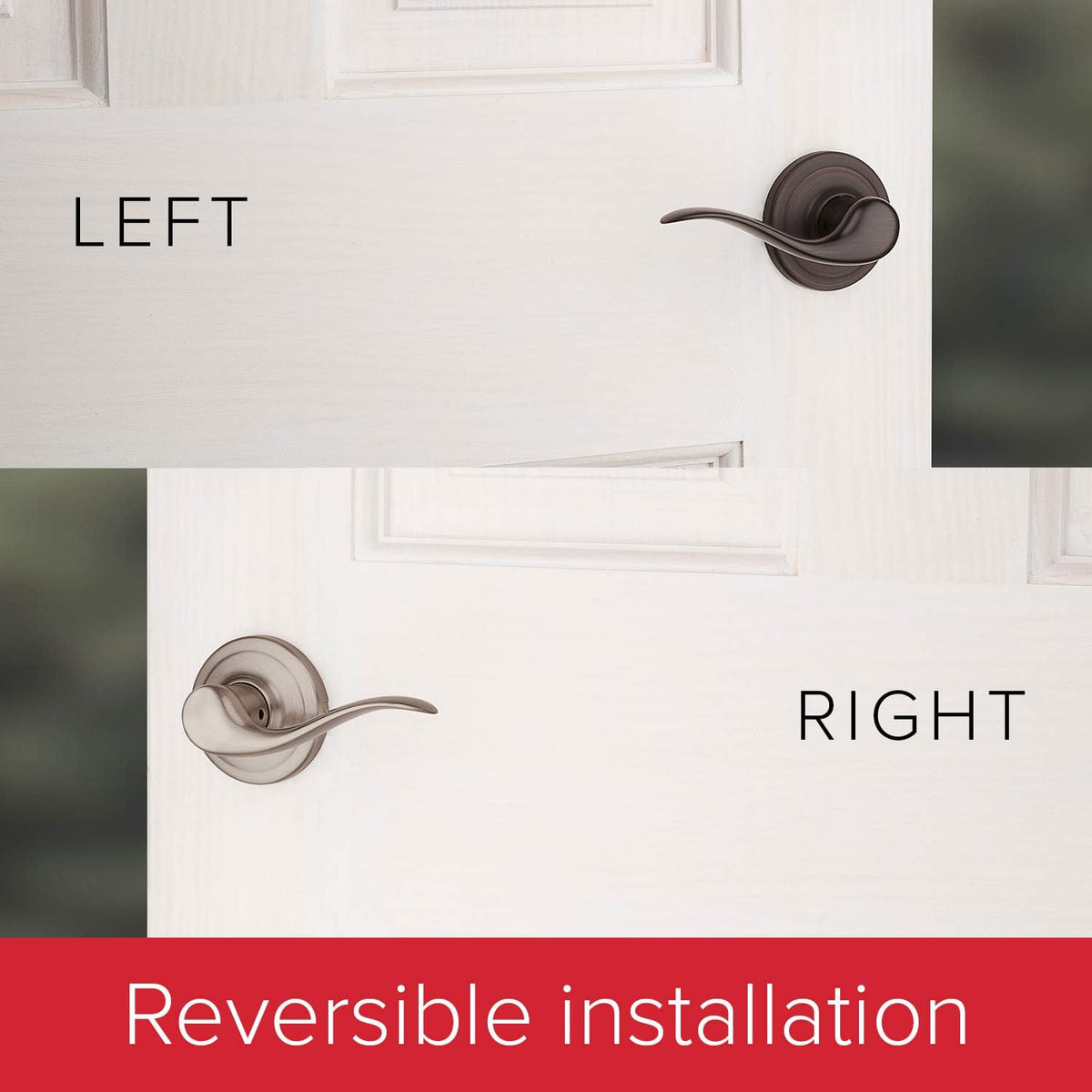 Venetian Bronze Exterior Handle with Levers C255381
