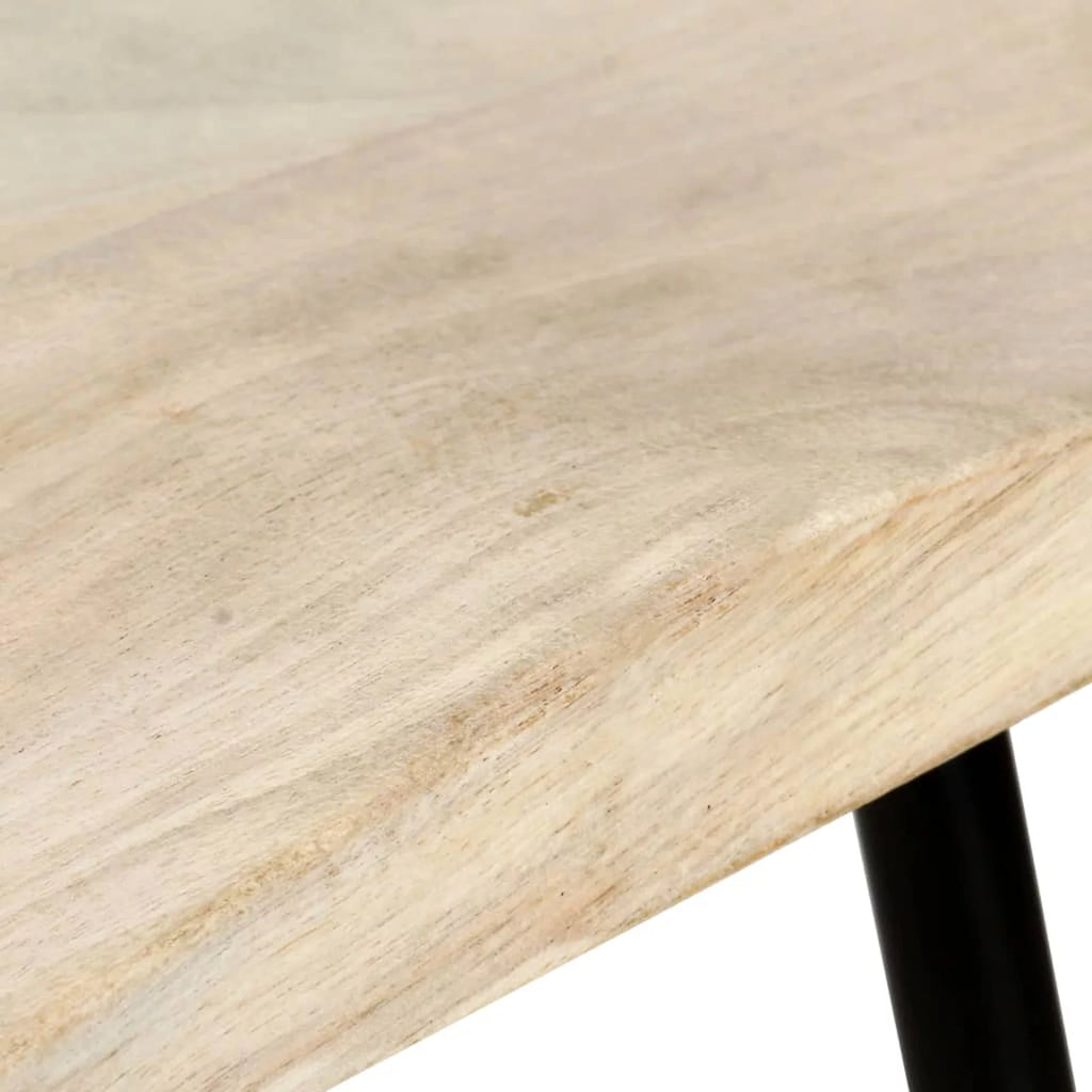 Solid Mango Wood Bar Stools 2 pcs V141