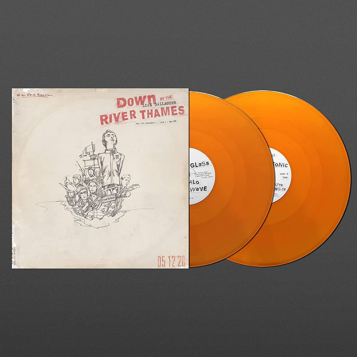 2LP Orange Vinyl Rock B924