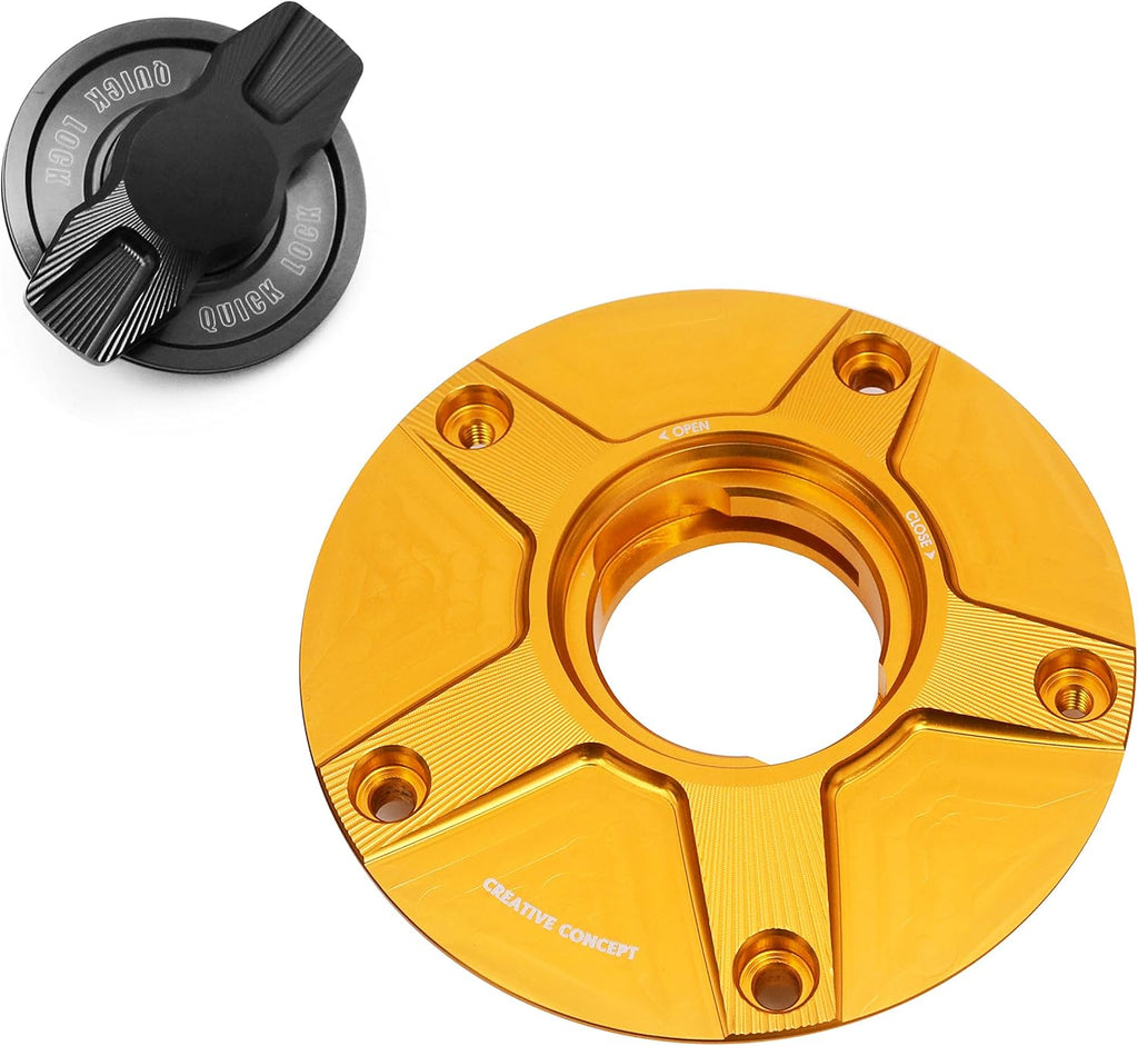 Black 1/4 Quick Lock Fuel Cap Pack of 2 Y303300
