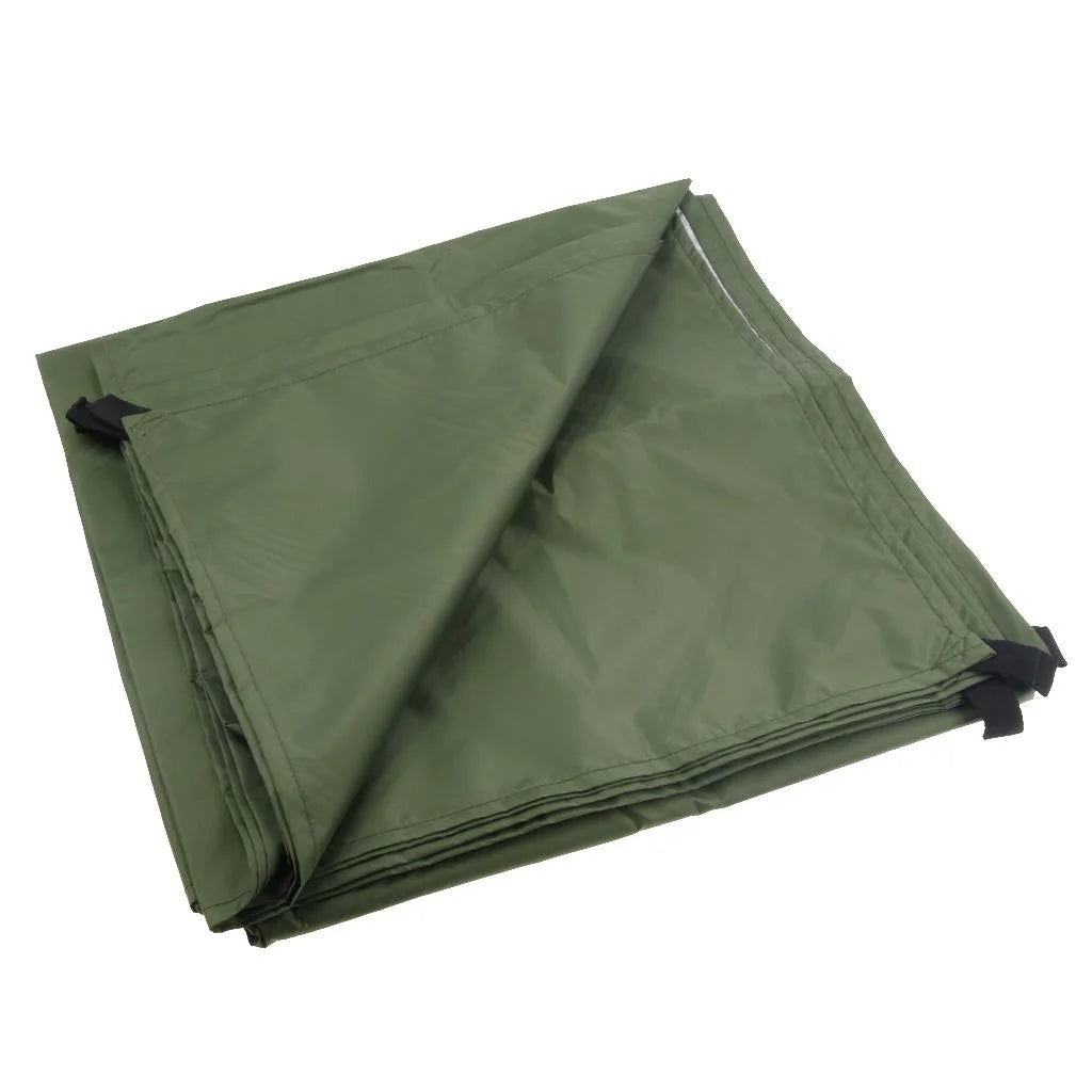 Blue Green Camping Tarp Shelter W6695