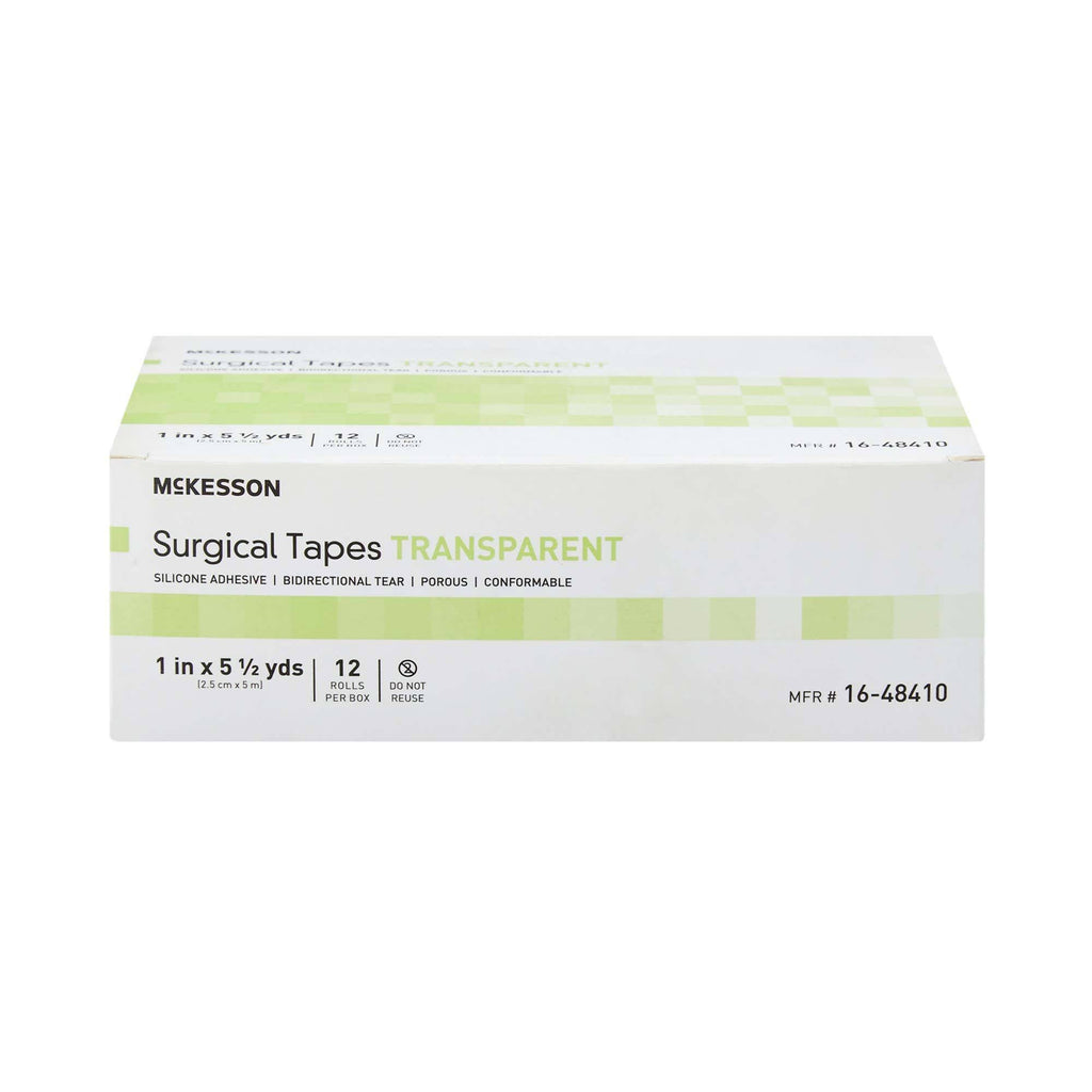 Transparent Silicone Medical Tape 1 inch x 5-1/2 Yard P556