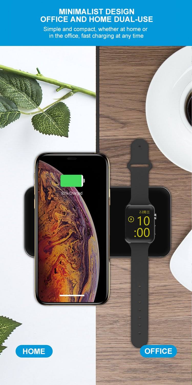 3 in 1 Glass Wireless Charge Pad Q468703