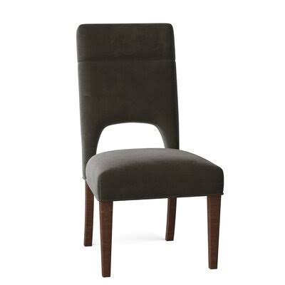 Walnut Avocado Upholstered Side Chair G314