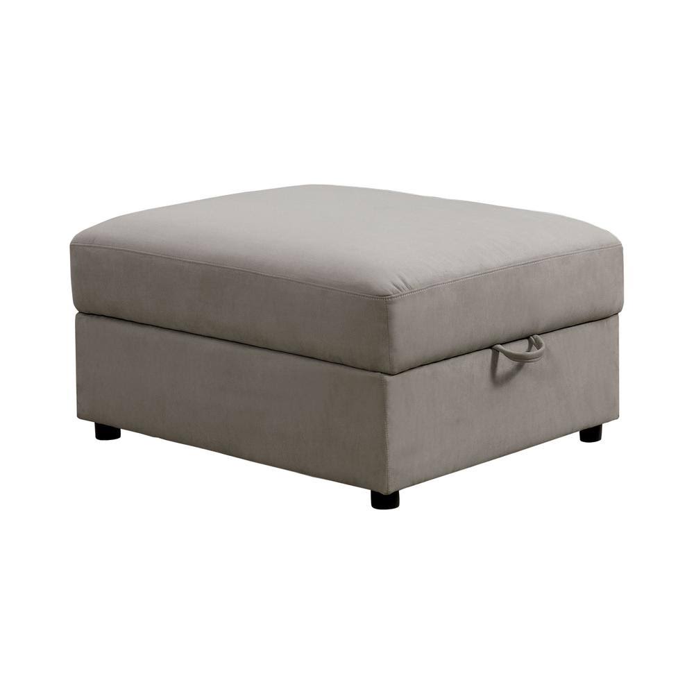Gray Storage Ottoman G178