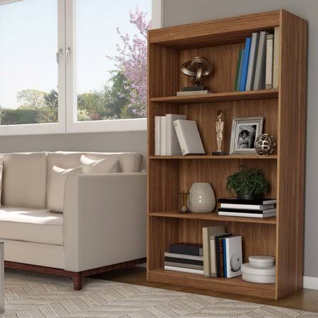 4-Tier Open Front Traditional Bookshelf J821579