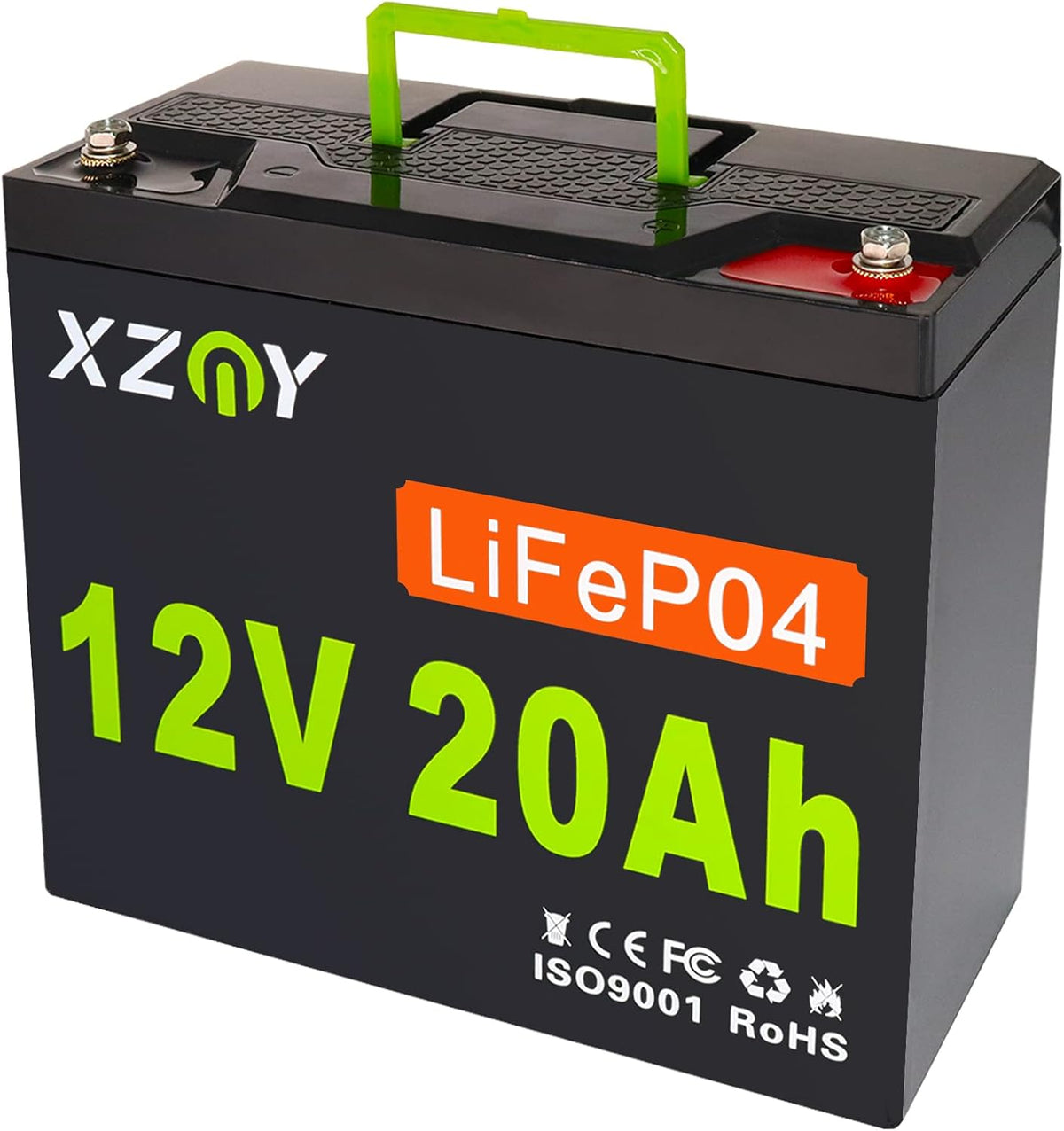 12V 20Ah LiFePO4 Battery with 20A BMS Q76633