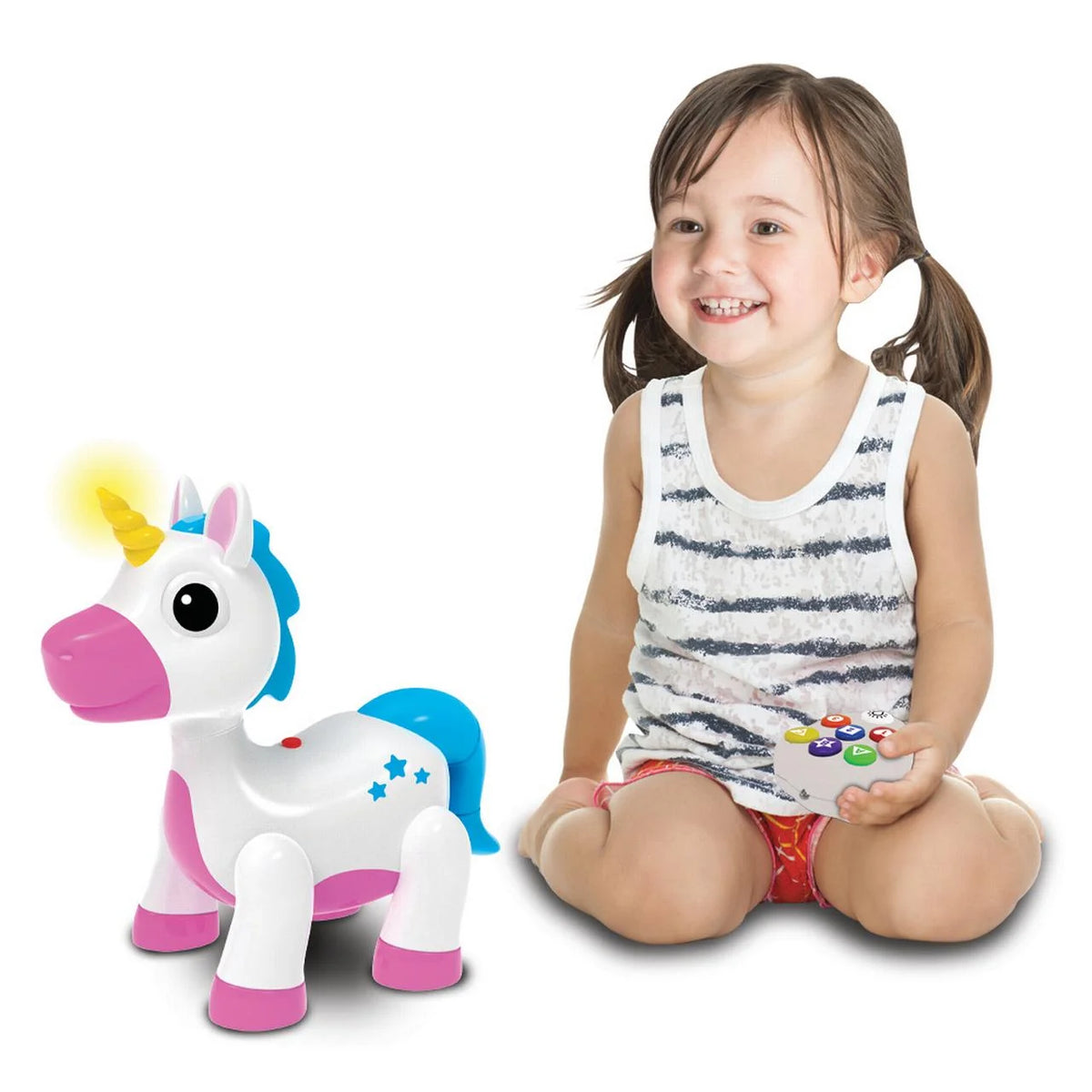 Infrared Remote Control Dancing Unicorn Toddler Toy Y81699