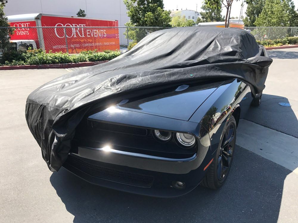 Custom Fit Car Cover Black B371