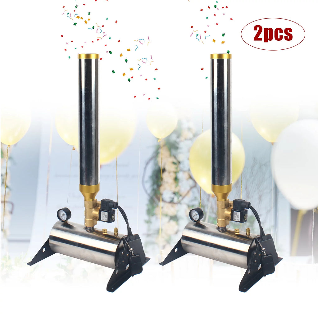 Remote Control Confetti Cannon Machine 2Pcs Q7661