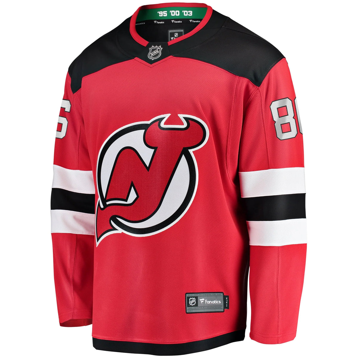 Men's Red New Jersey Devils Player Jersey R67461