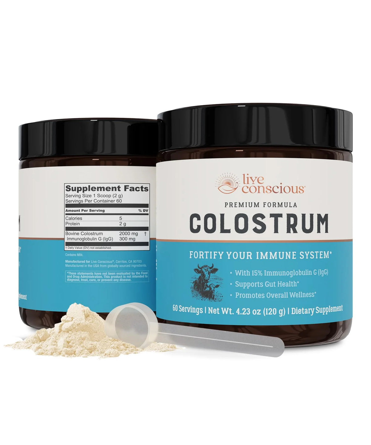 Grass Fed Colostrum Powder with Lactoferrin J120440