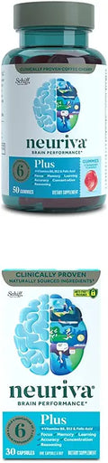 Strawberry Gummies and Capsules Brain Support Supplement N751391